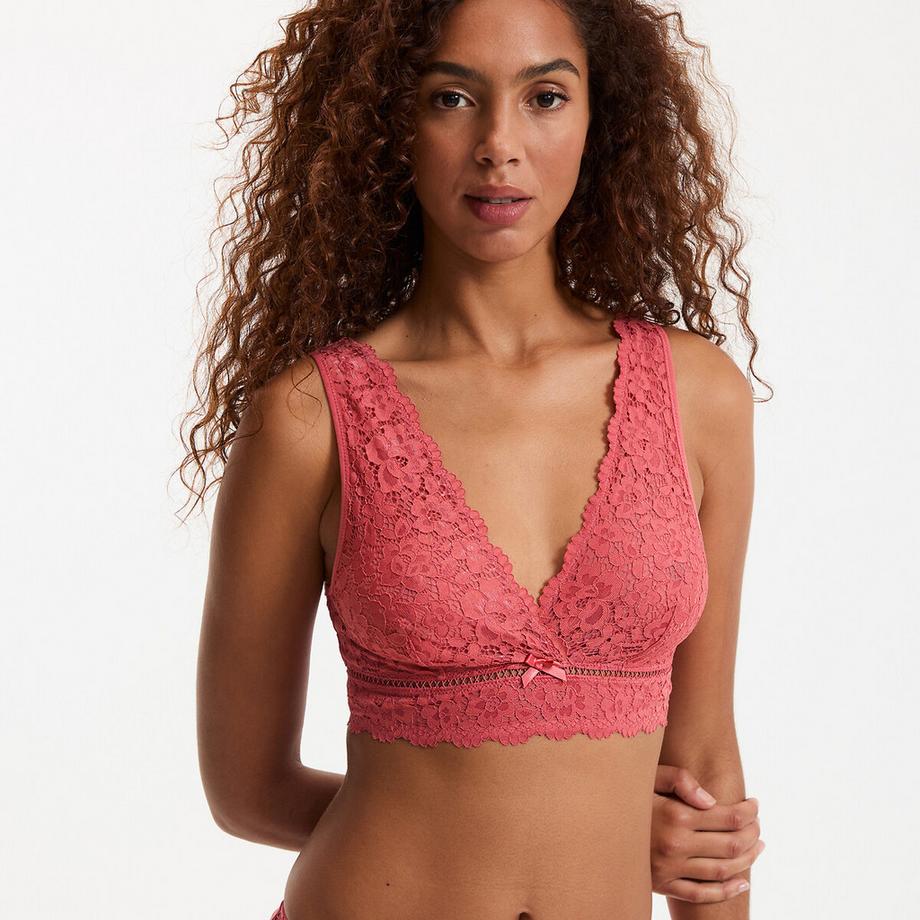 La Redoute Collections Reggiseno bralette in pizzo GIROFLE  