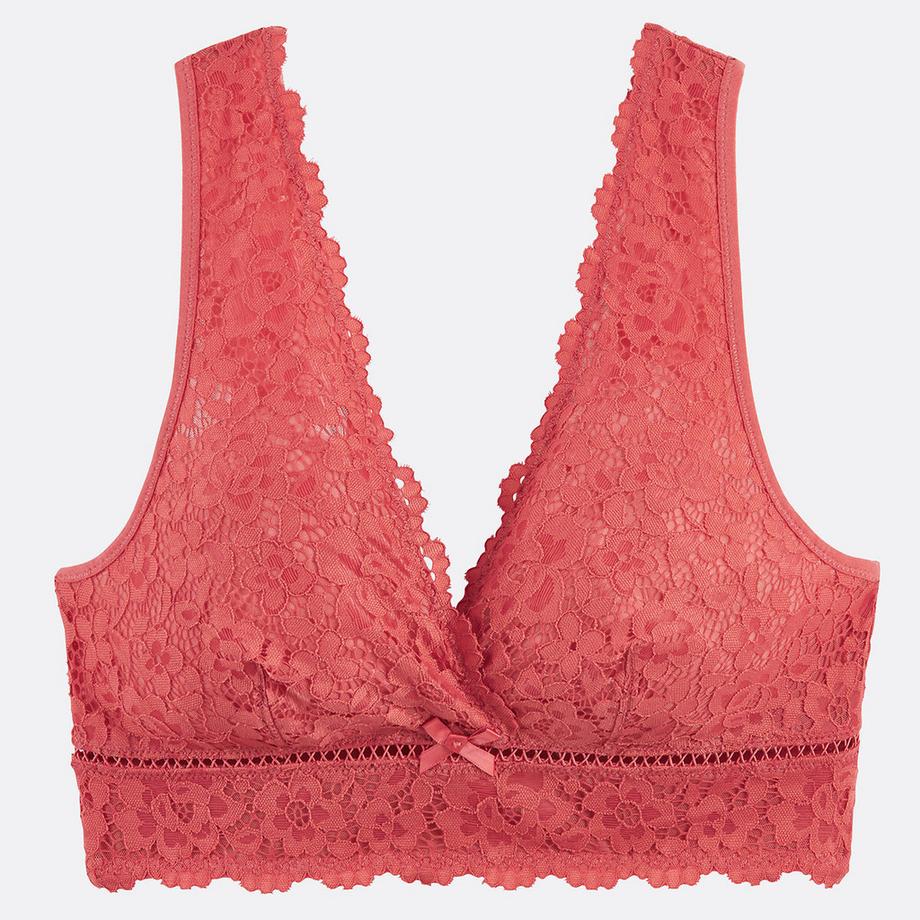 La Redoute Collections Reggiseno bralette in pizzo GIROFLE  