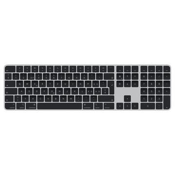 Magic Keyboard clavier USB + Bluetooth QWERTZ Suisse Noir, Argent