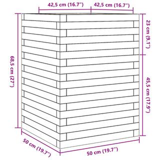 VidaXL fioriera da giardino Legno di douglas  