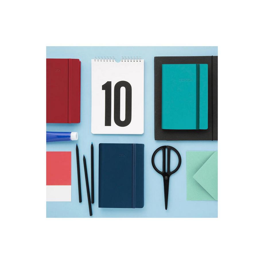 Quo Vadis Quo Vadis - Terminkalender - 2025 - Executif Prestige - Die Woche Planning - Mehrsprachig - Silk - Hellgrün - Dez/Dez - 16x16 cm - C lairefontaine-Papier Elfenbein - Hergestellt in Frankreich  