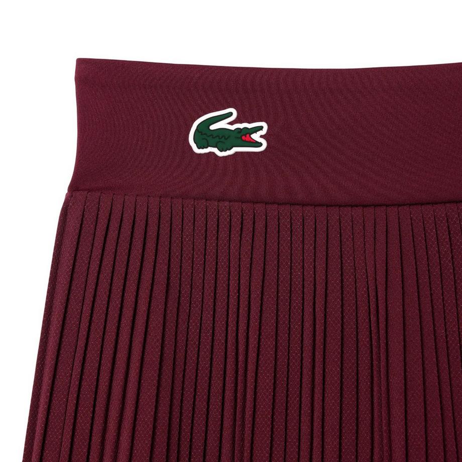 LACOSTE Roland Garros Edition Plissierte Tennisshorts  
