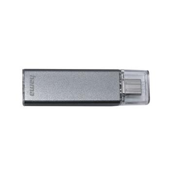 Uni-C Classic - USB-Stick, USB-C 3.1, 128GB, 90 MBs, Anthrazit