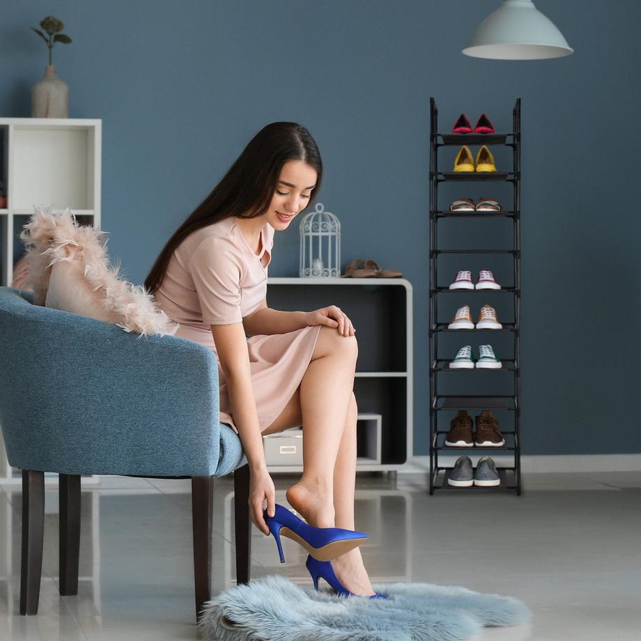 Northix Schmales Schuhregal  