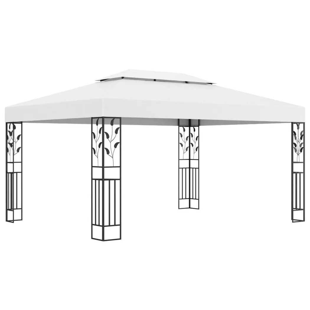 VidaXL - tenda Tessuto, One Size, Blanco