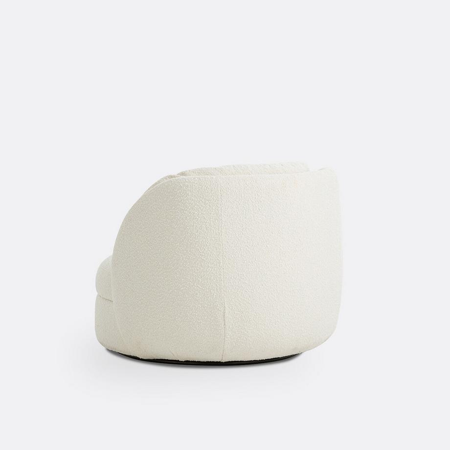 La Redoute Intérieurs Fauteuil pivotant bouclette  