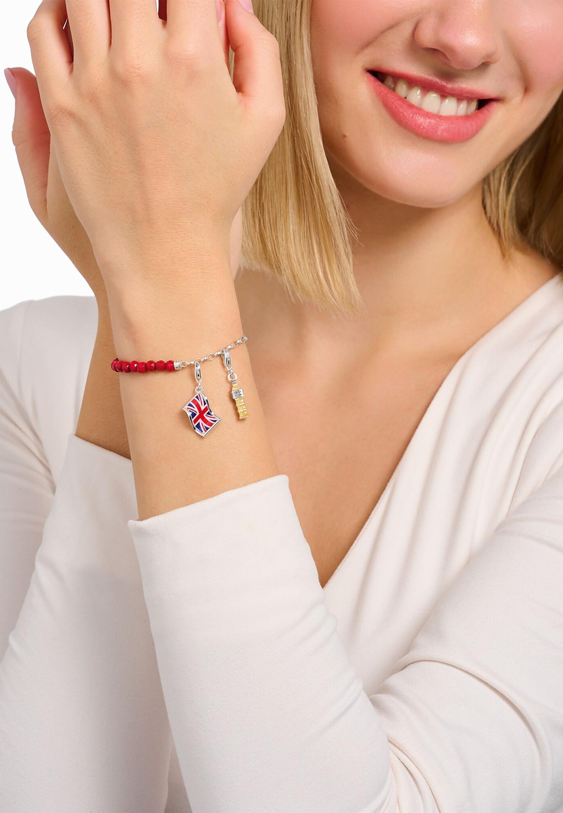 Thomas Sabo  Charm-Anhänger LONDON Nationalflagge 