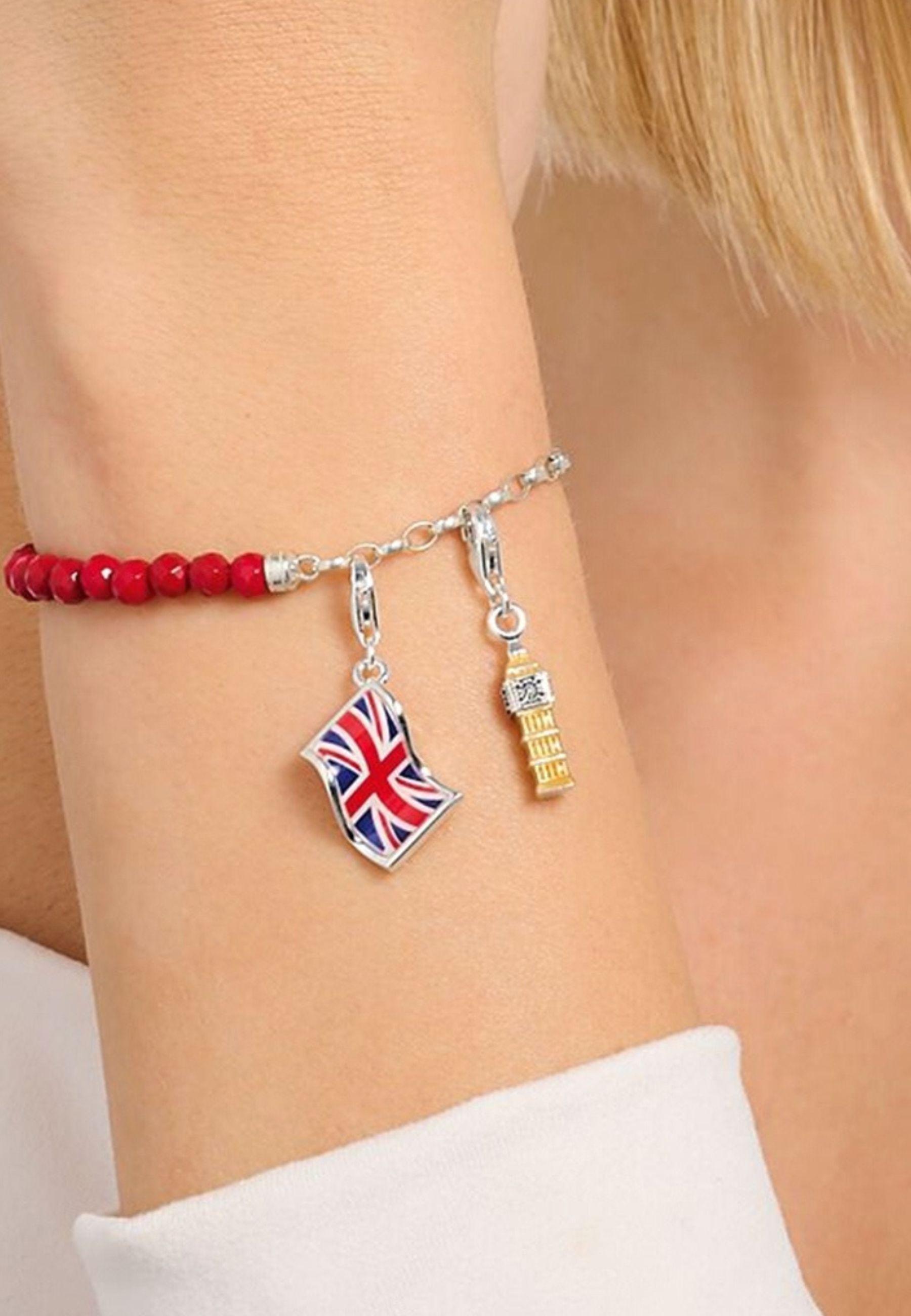 Thomas Sabo  Charm-Anhänger LONDON Nationalflagge 