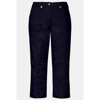 Ulla Popken  Pantalon cargo 7/8 avec attaches, taille confortable 