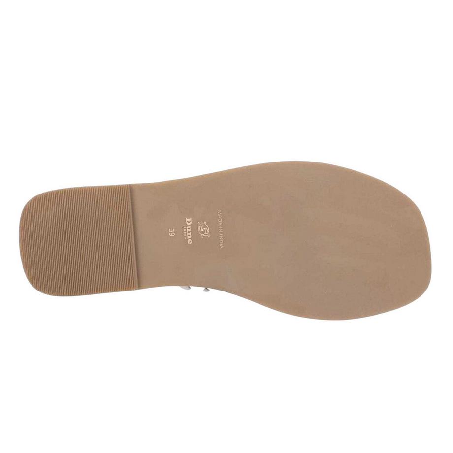 Dune London Sandali Piatti con Cinghia Intrecciata  
