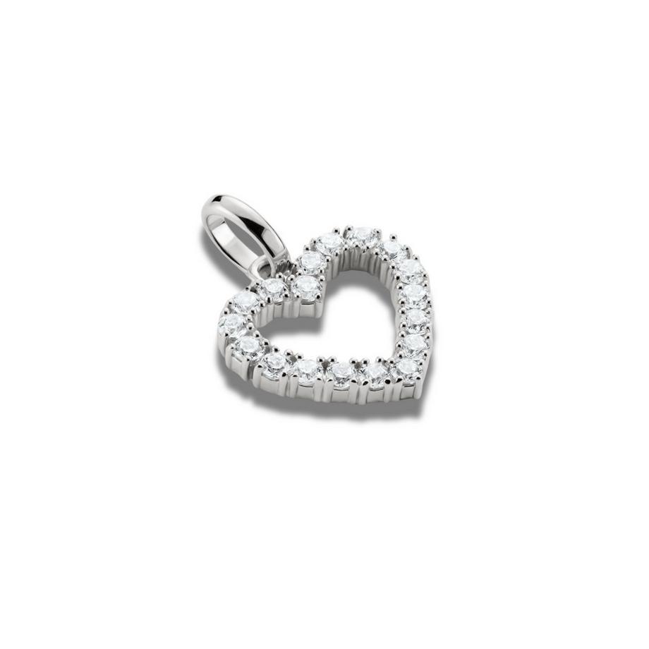 Charm Anhänger Herz   en Steinen  Connect