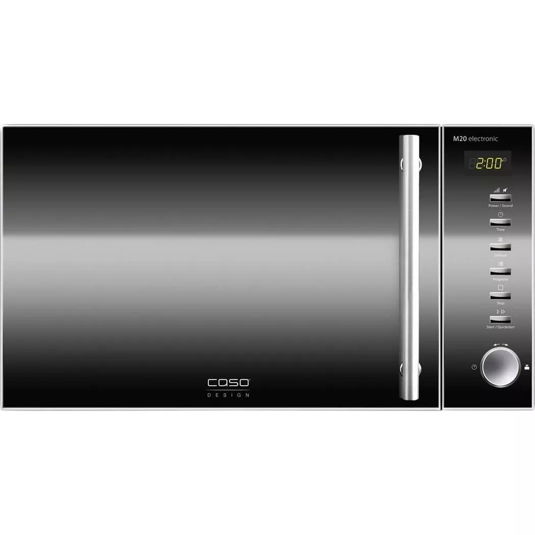 CASO – Mikrowelle M20 electronic, Schwarz, One Size