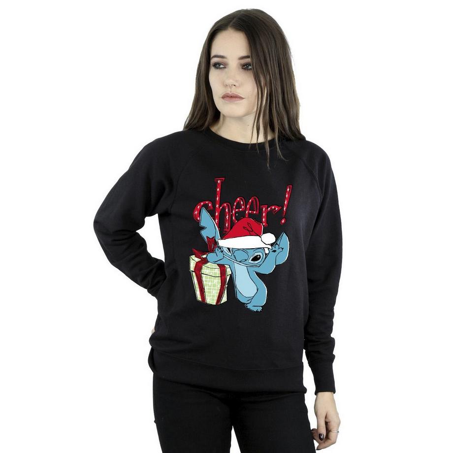 Disney Stitch Christmas Cheer Sweatshirt Graphique  