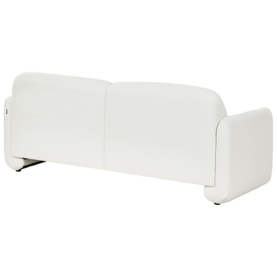 Beliani Canapé 3 places en Tissu Rétro SALAND  