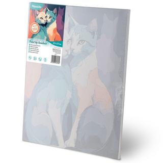 B2X Malen nach Zahlen 40x50 cm Massido Cats  
