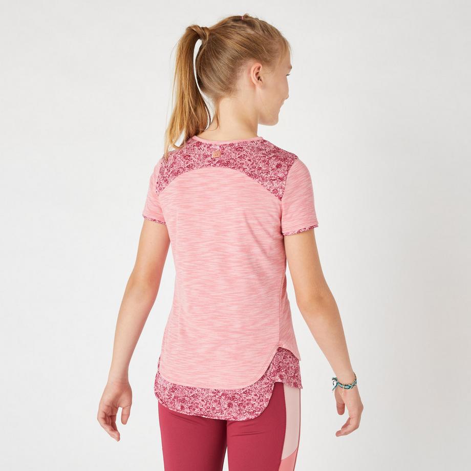 DOMYOS  T-shirt bambino maniche corte stampato sintetico 