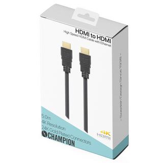 Champion  HDMI-Kabel Ha-Ha Schwarz 5,0 m 