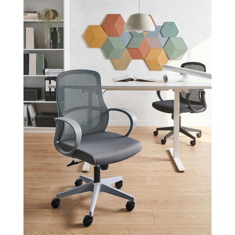 Beliani Chaise de bureau en Tissu maillé Moderne SENTA  