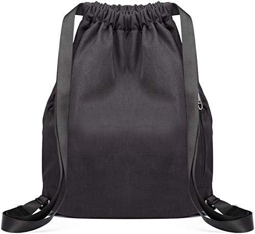 Only-bags.store Beutel Rucksack Hipster Kordelzug Turnbeutel Gymsack mit Innentasche Sportbeutel  