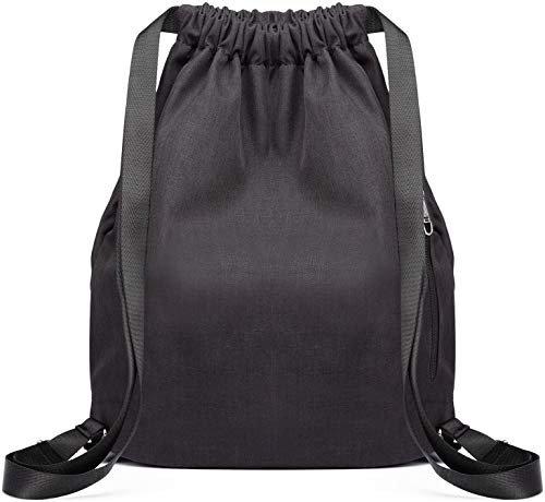 Only-bags.store Sac à dos hipster cordon de serrage avec poche intérieure  