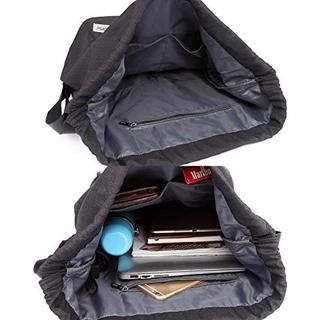 Only-bags.store Sac à dos hipster cordon de serrage avec poche intérieure  