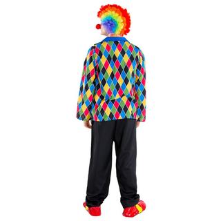 Tectake  Costume pour homme Clown Oleg 