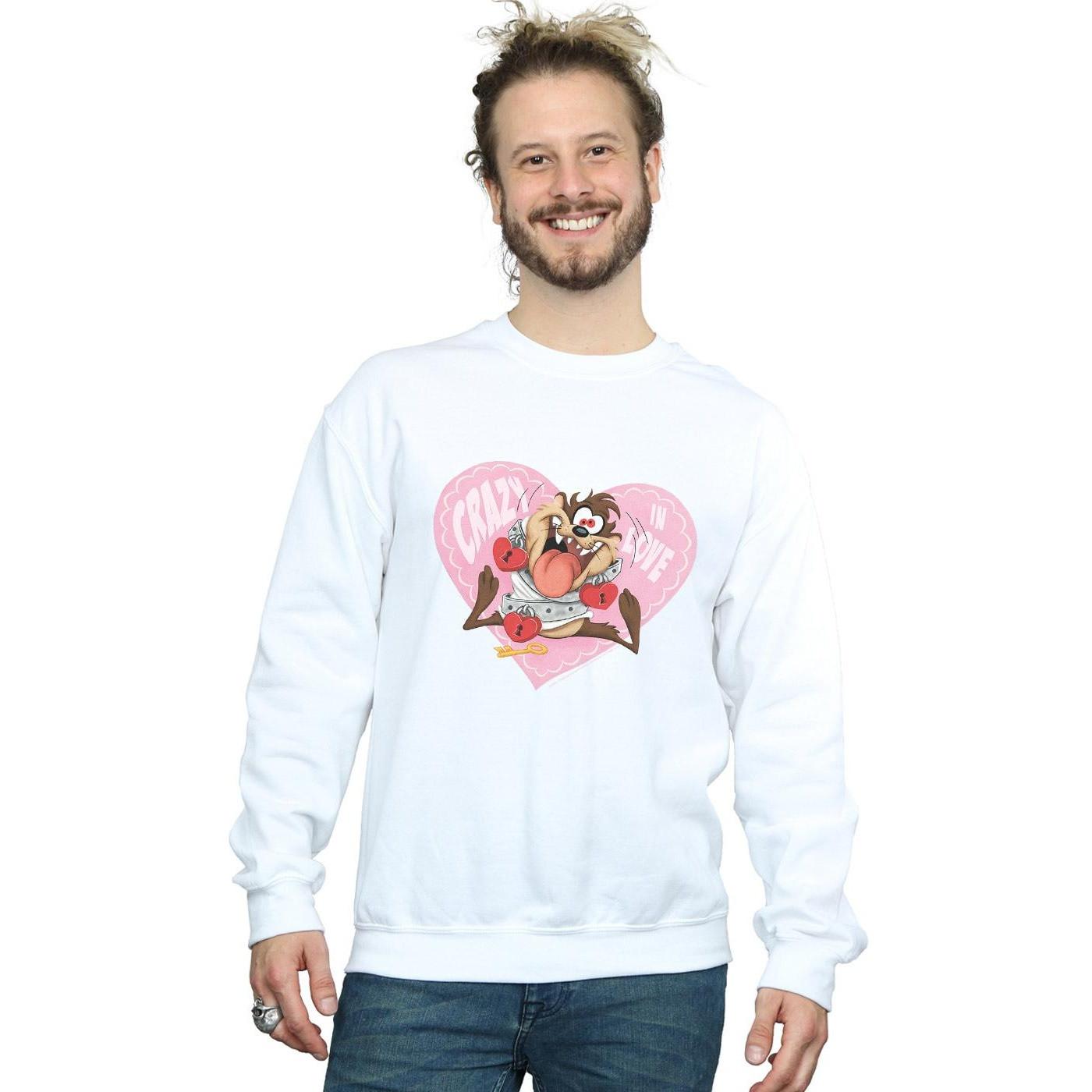 LOONEY TUNES  Valentine's Day Crazy In Love Sweatshirt 