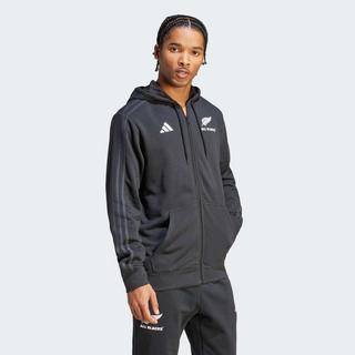 adidas All Blacks 3-Streifen Full Zip Hoodie  