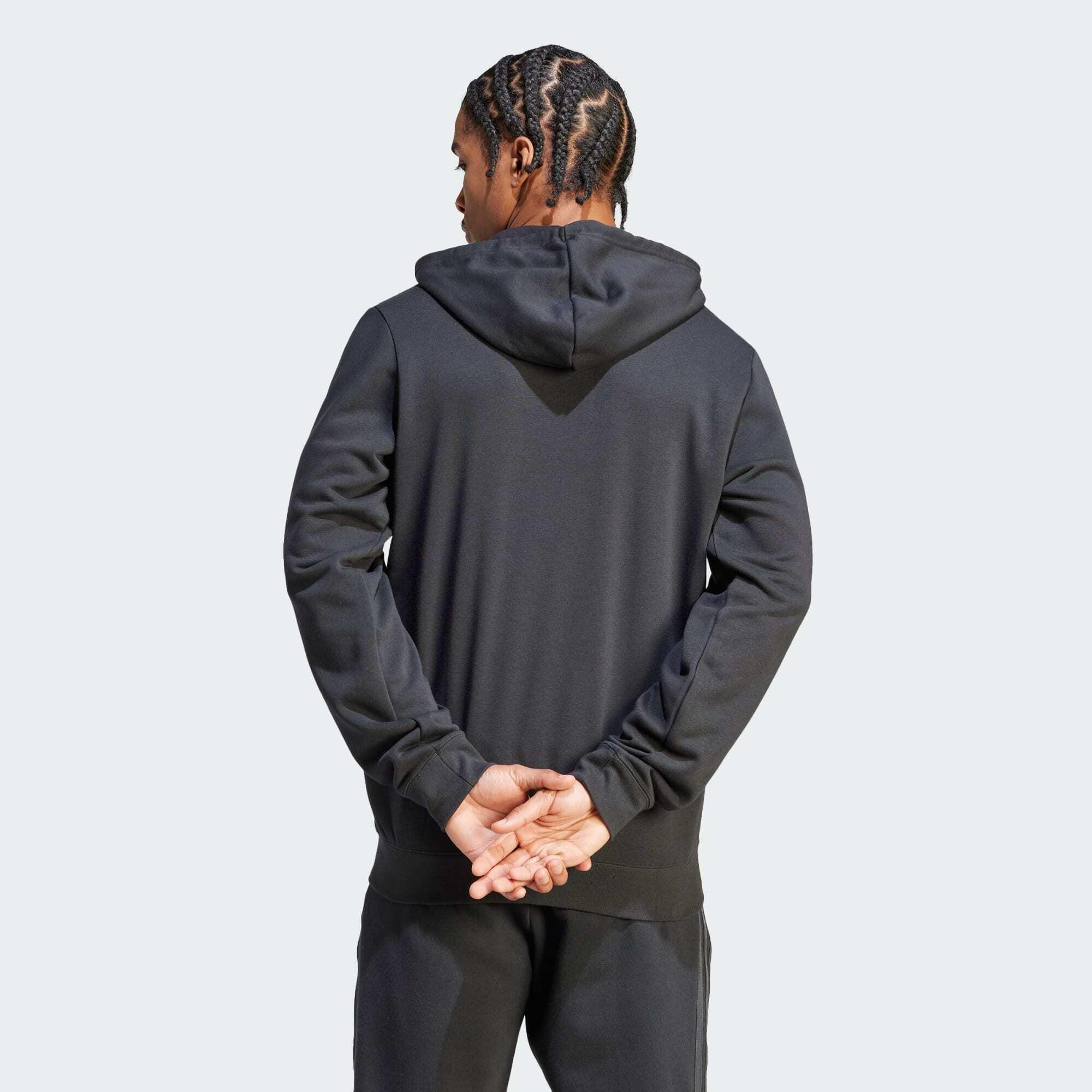 adidas All Blacks 3-Streifen Full Zip Hoodie  