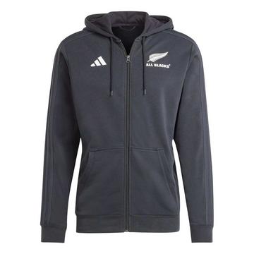 giacca della tuta con cappuccio all blacks 3 bandes