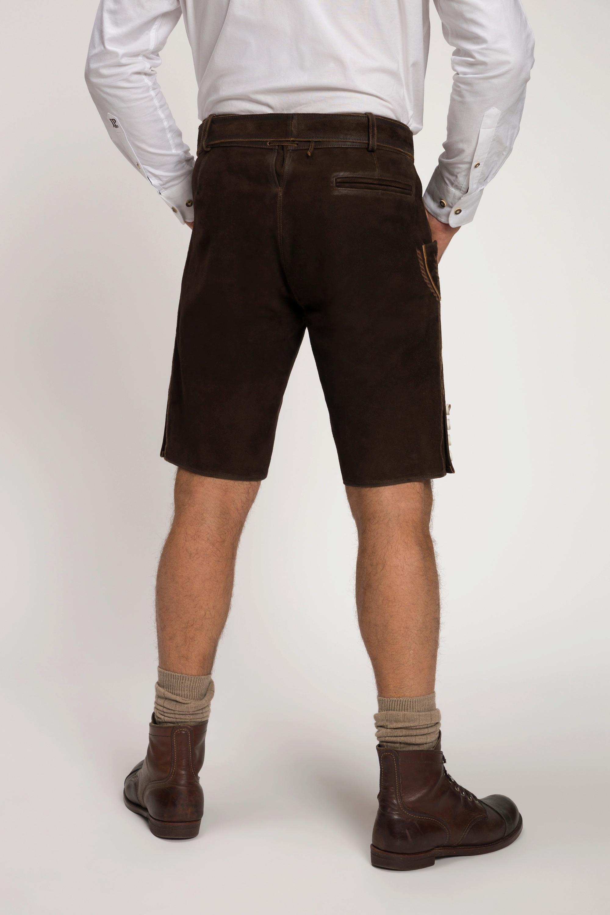 JP1880  Trachtenhose, Tracht, Ziegenleder, traditionelle Stickereien, Gratis Ledergürtel 