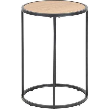 mutoni Table d'appoint Multiple Bronx chêne 40x40x55  