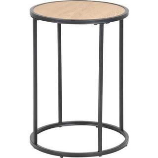 mutoni Table d'appoint Multiple Bronx chêne 40x40x55  