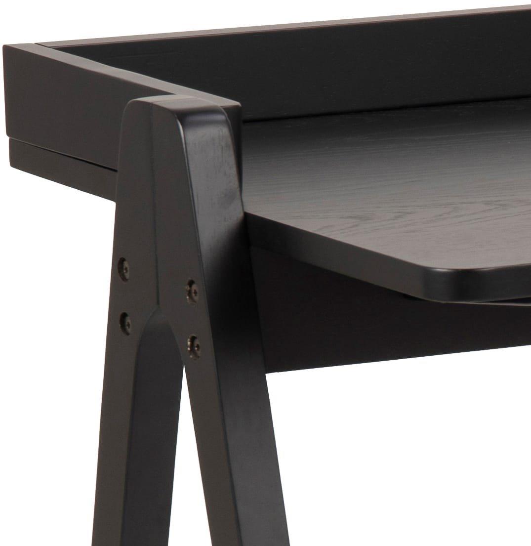 mutoni Bureau Brava chêne noir 126x51  