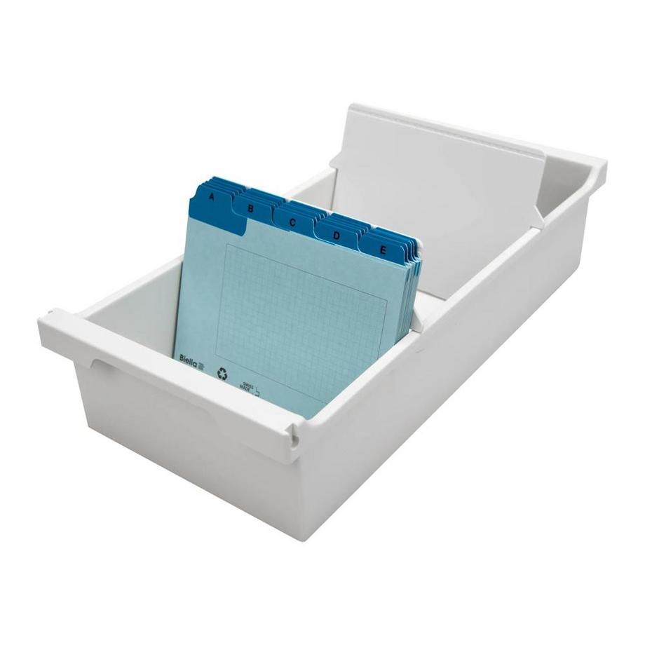 Biella  Leitkarten, A6, Karton, A-Z 25-teilig, Taben verstärkt 