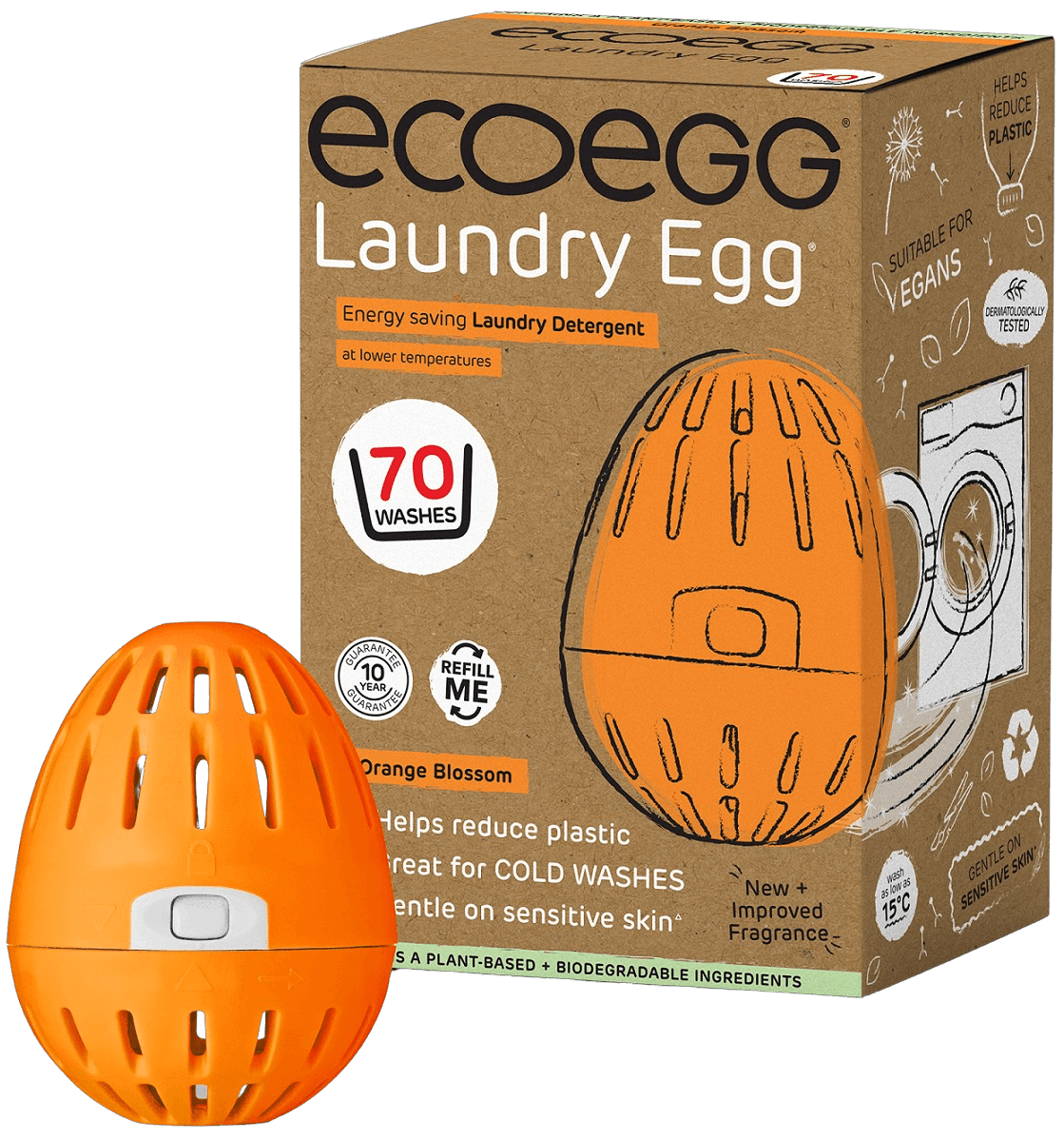 ecoegg Uovo di lavaggio Fiori d'arancio  