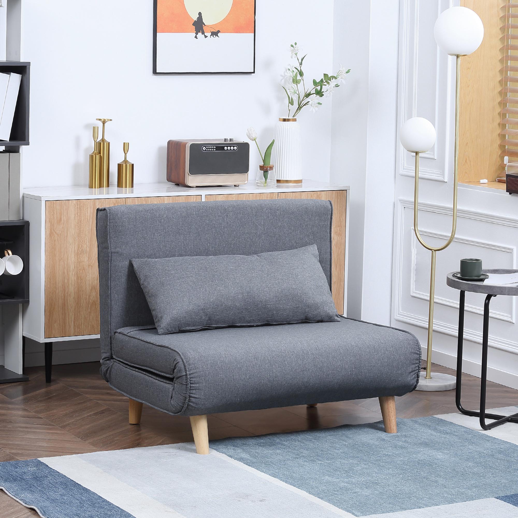 HOMCOM Chaise de couchage  