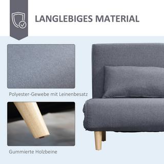 HOMCOM Chaise de couchage  