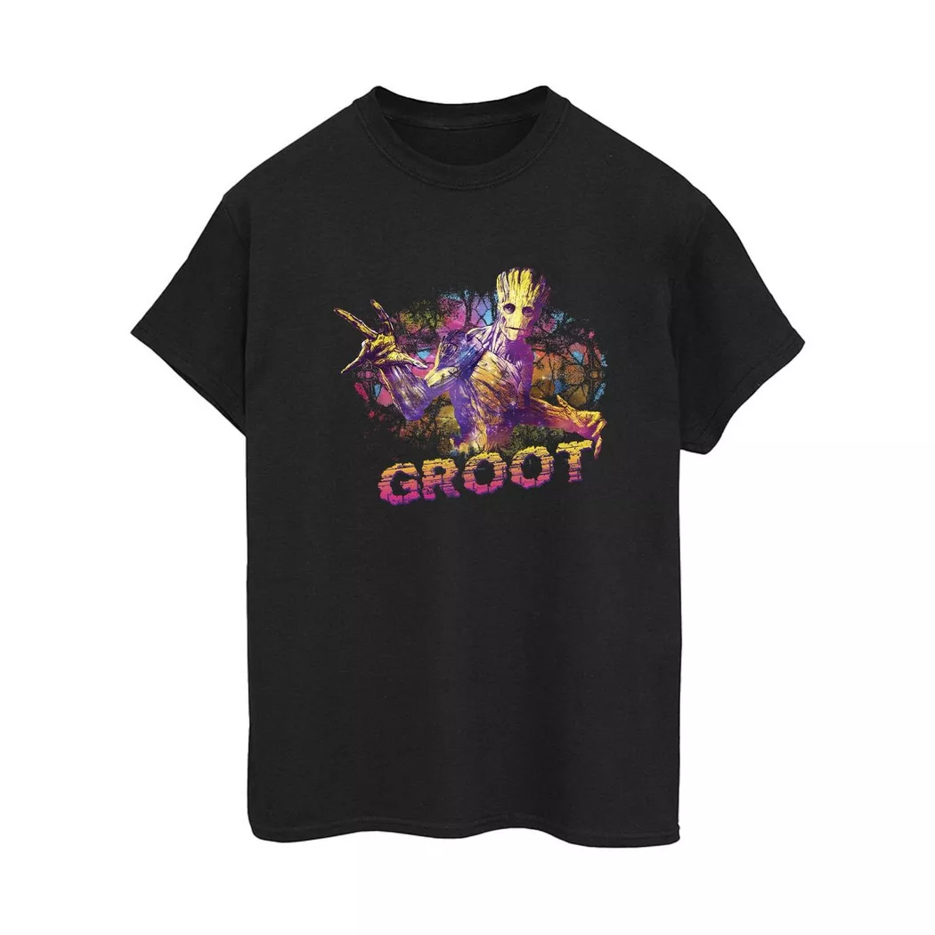 MARVEL - Guardians Of The Galaxy TShirt, für Damen, Schwarz, Größe S
