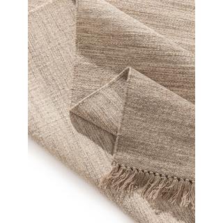 Benuta Tapis de laine Shilan Beige  