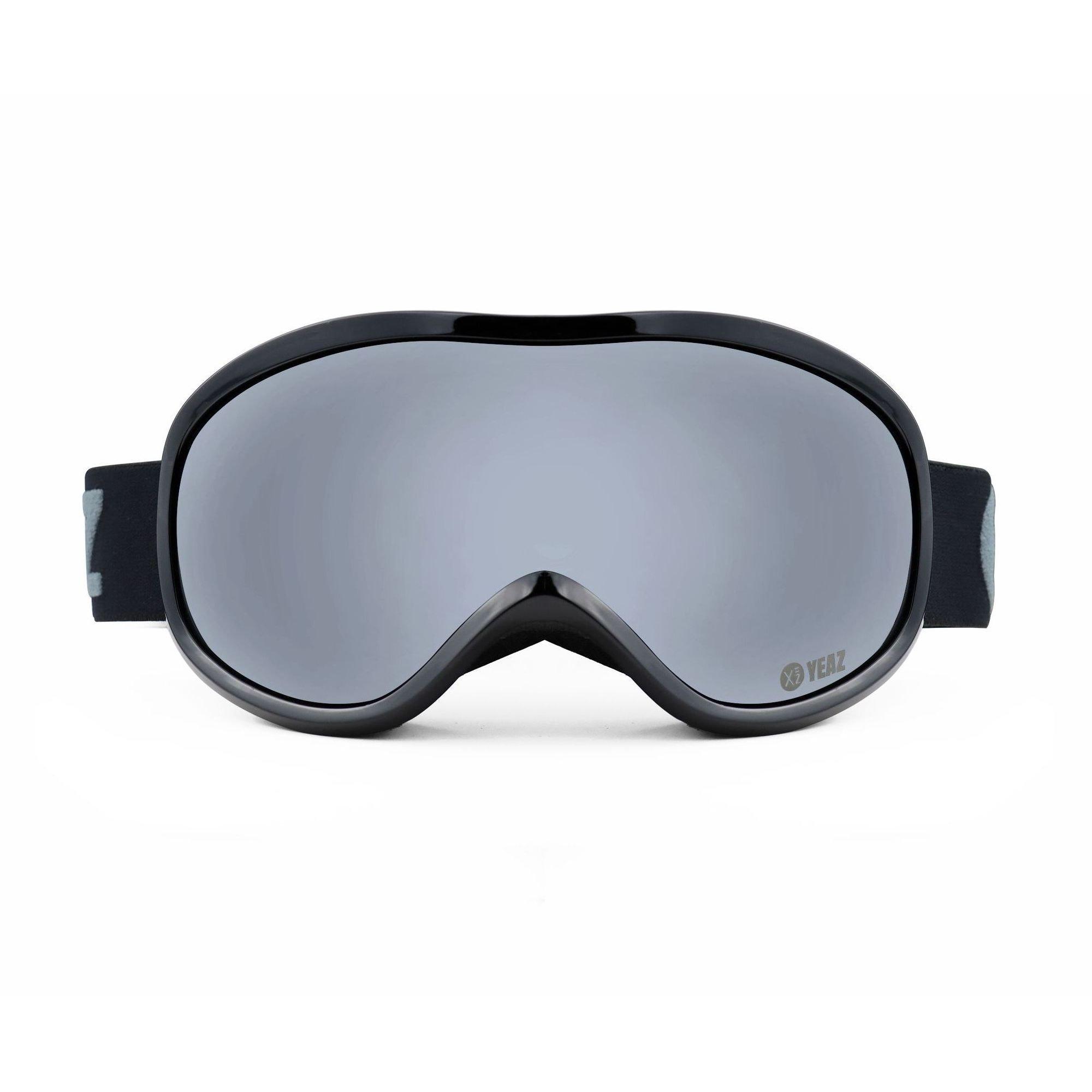 YEAZ  STEEZE Ski- und Snowboard-Brille silber/schwarz 