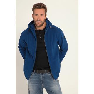 JP1880  Fleece-Hoodiejacke, Kapuze, Zipper, Kängurutasche 