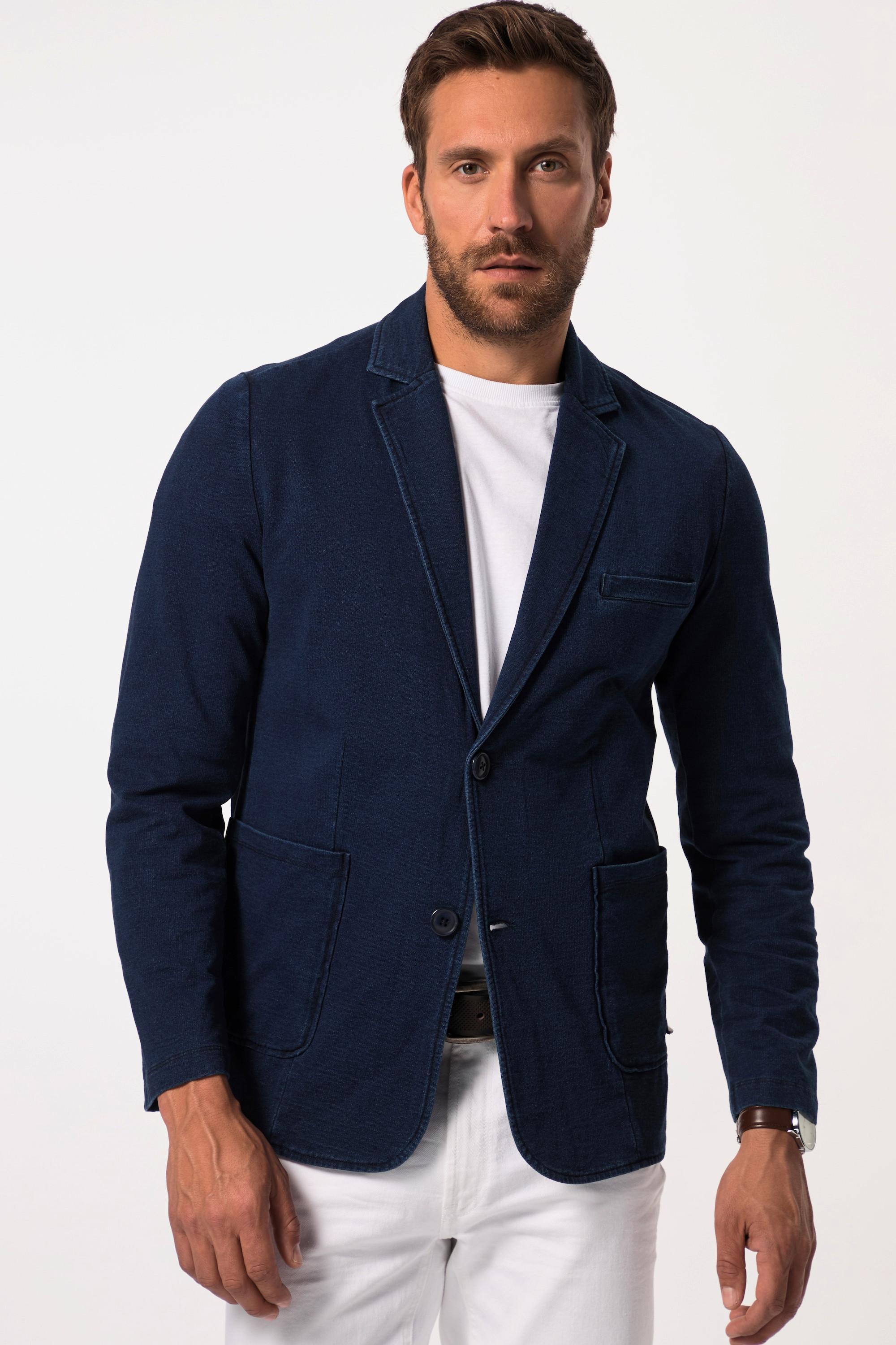 JP1880 Giacca di Felpa Look Vintage Revers  