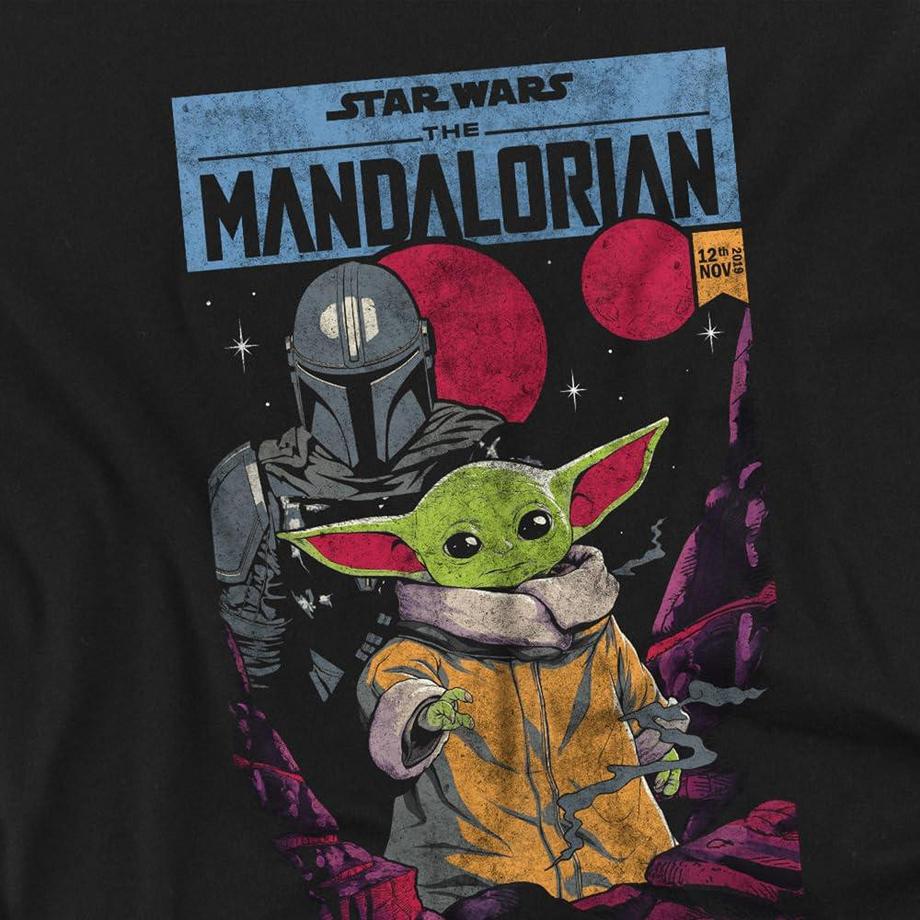 STAR WARS Star Wars The Mandalorian T-Shirt Stampa Grafica  