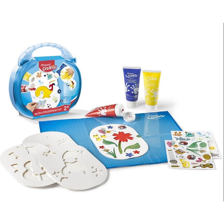 Northio  Peintures au doigt dans un étui Creative 