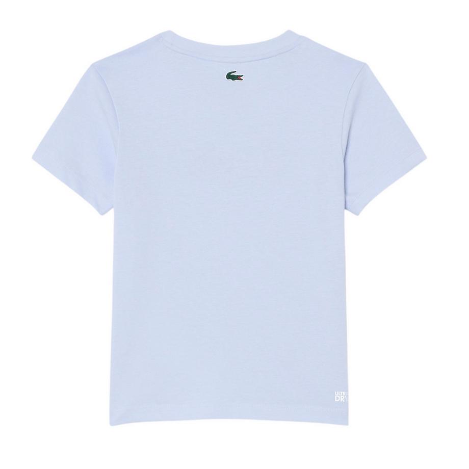 LACOSTE  Maglietta Grande Logo Misto Cotone 