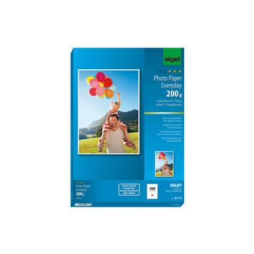 SIGEL InkJet Photo Paper Everyday A4 IP712 200g glossy 100 Blatt