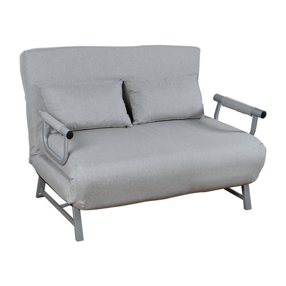 Schlafsofa | Polyester-Stoff | Maße H. 95 x B. 127 x T. 78 cm | Sofa mit Schlaffunktion | Schlafsofa - Kolino