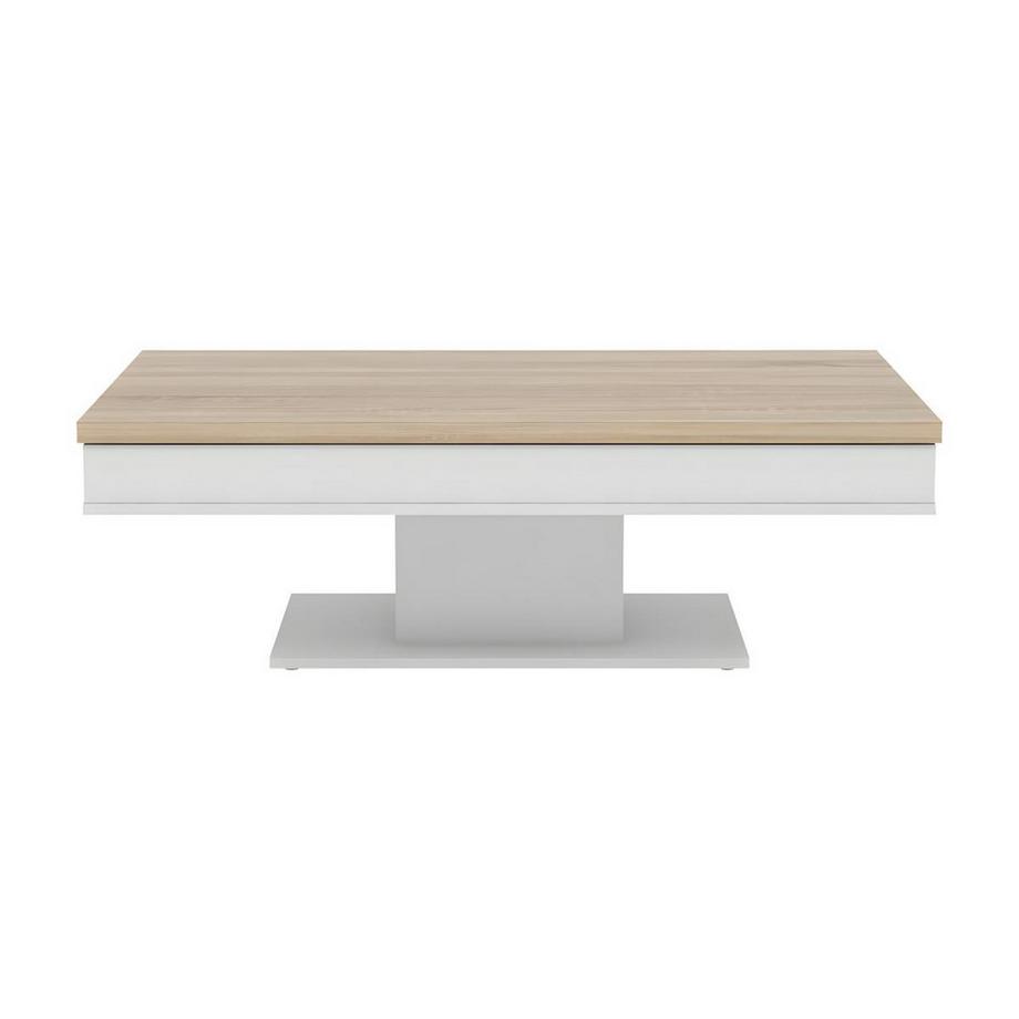 Vente-unique Couchtisch mit Stauraum EichenholzOptik ASTULIA  