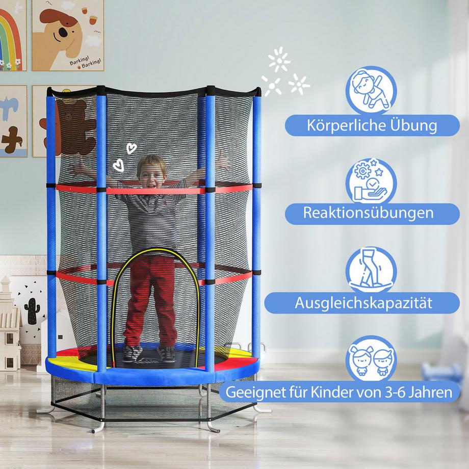 HOMCOM  Kindertrampolin 